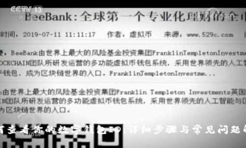 如何查看你的数字钱包ID:详细步骤与常见问题解答